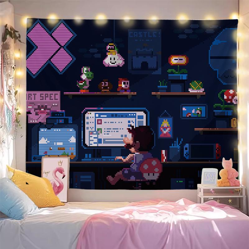 Beautiful Scenery Wallpaper for Rent, Wall Covering for Living Room, Decoration Painting for Room, Background Cloth for Bedroom, Hanging Carpet, Wall