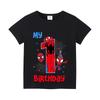2026 Summer Spider Unisex Marvel Childrens Tshirt Cartoon Cute Short Sleeve Pure Cotton Casual Parent Child Top