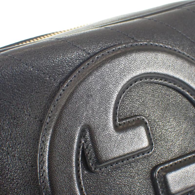 GUCCI 742360_1IV0G_1000 Shoulder Bag black leather Women