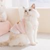 Pet Spring/Summer Little Bear Lace Blouse with Skirt for Cats and Dogs, Pet Clothing