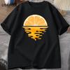 Orange Fruit T Shirt Fruit Lover Party Tee Shirt Casual Men Cotton Short Sleeves Designer Clothes Streetwear Tees