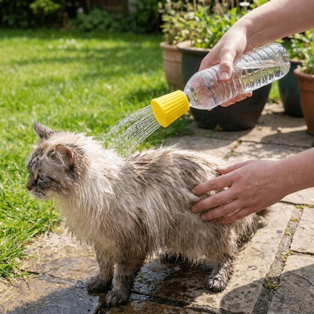 Portable Pet Shower Head Handheld Dog Bath Faucet Pet Grooming Dog Shower Nozzle Camping