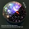 Kids Star Night Light 360 Degree Rotating Star Projector Desk Lamp LED Colors Changing with USB Cable for Children Baby Bedroom Party Decorations