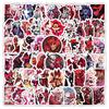 100Pcs Anime Hazbin El Waterproof Graffiti Stickers For Helmet Bicycle Hand Account Pencil Case Decals Lanlanstickersworld