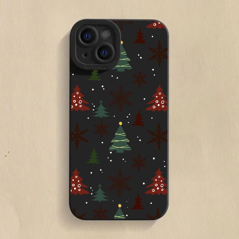 

Christmas Tree Graphic Phone Case For Xiaomi Mi 15 14T 13T 12T Pro 14 13 11 Lite 5G NE Poco F6 F5 X5 M6 X7 Pro Silicone Cover Poco F3