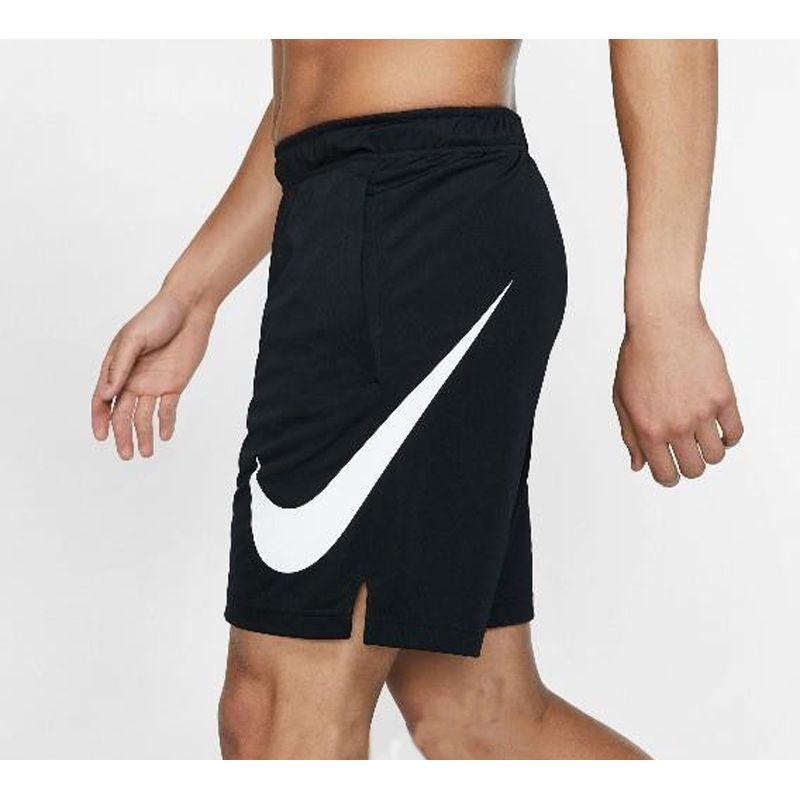 Nike Big Swoosh Logo Training Shorts Men Shorts Black CN9774-010