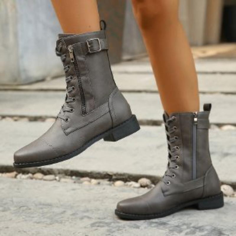 Women's Plus-Size Winter Short Boots - Fashionable, Versatile, European Style