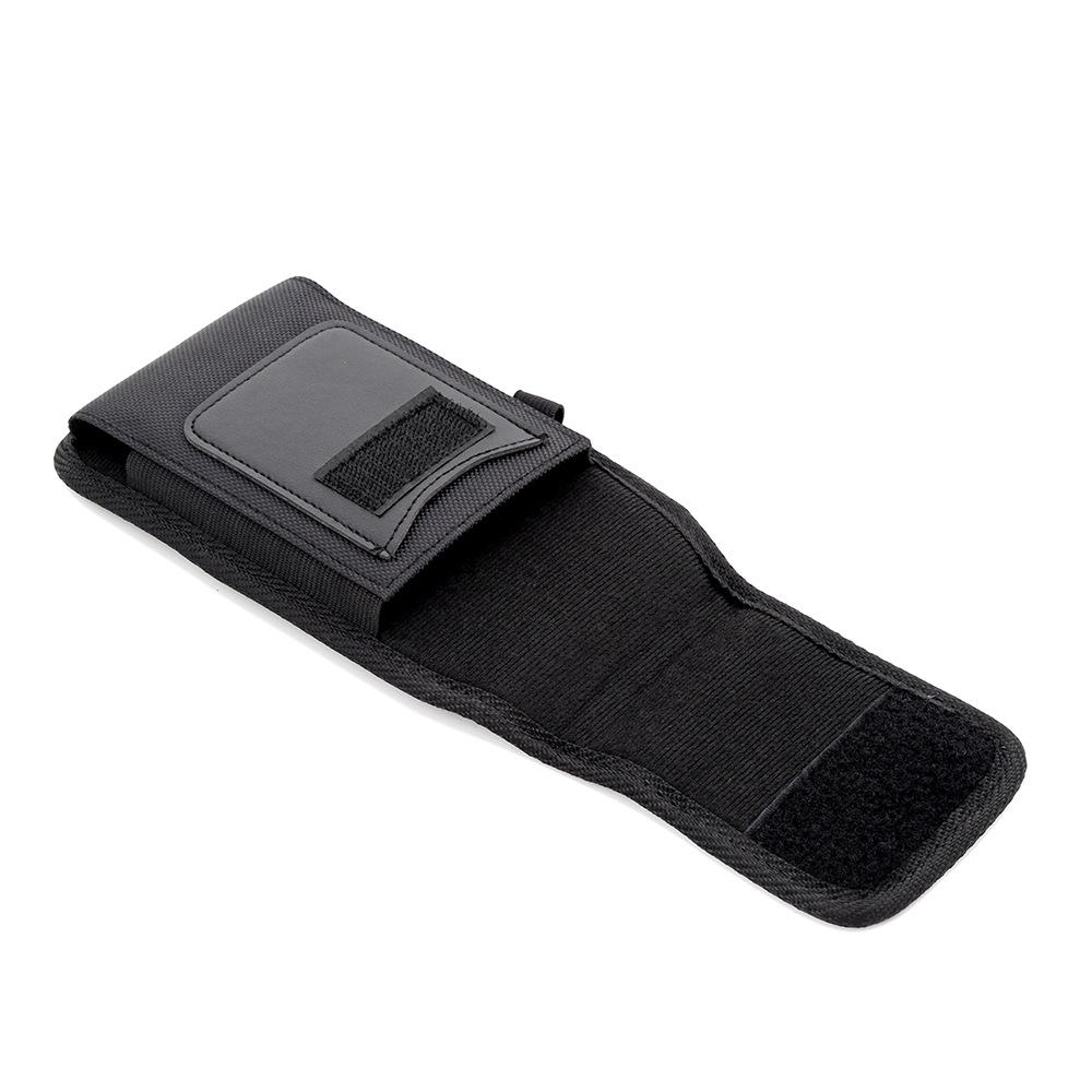 Men's Outdoor Phone Waist Pack: Oxford Nylon Vertical Belt Loop Coin Purse