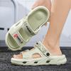 Slippers Young Men Summer Wear Dual-Purpose Beach Sandals Sports Leisure Non-Slip Outdoor One-Word Drag Men