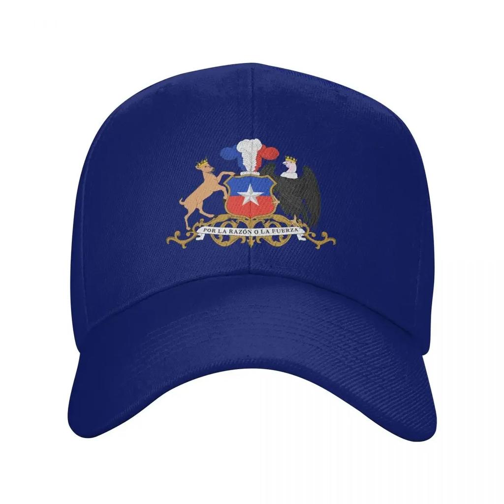 Personalized Coat Of Arms Of Chile Baseball Cap Sun Protection Unisex Womens Adjustable Chilean Flag Dad Hat Spring Snapback