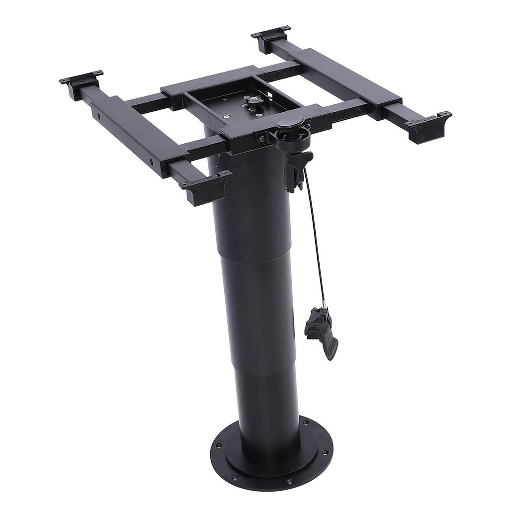 RV Table Pedestal Stand Base Remote Control Pneumatic Lifting 355mm To 730mm Adjustable Table
