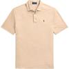 Polo SS24 Classic Solid Small Pony Embroidered Straight-Cut Short Sleeve Polo Shirt Men Tops Camel MNPOKNI1N822905-260