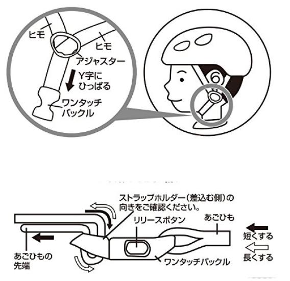 SAGISAKA Junior Bicycle Helmet for Standard Model Size Children, 88737, Black/Red, M, 52-56cm