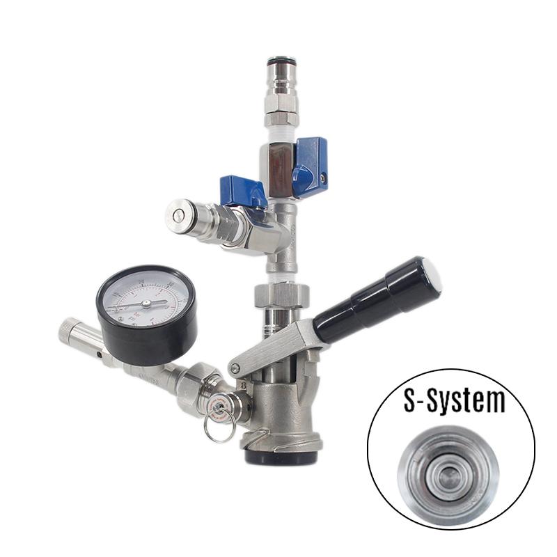 Ball Lock Conical to Commercial Keg Pressure Transfer Kit Oxygen Free Closed Pressure Transferring Beer From Fermenter to a Keg