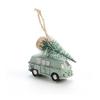 Christmas Tree Christmas Car Model Pendant Resin Car Miniature Desktop Ornament  Xmas Decoration