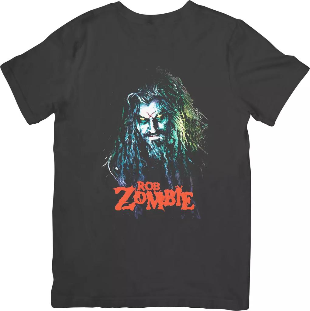 Rob Zombi Music Unisex Fit for Men & Women Quality Cotton T-Shirt Black