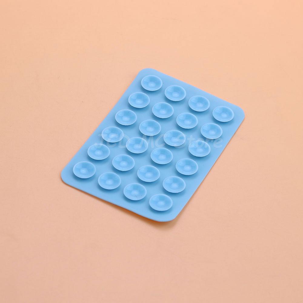 2pcsThickened Silicone Suction Cup 24Square Suction Cups Mobile Phone Tablet Luggage Suction Cup Universal Strong Adhesive Stand