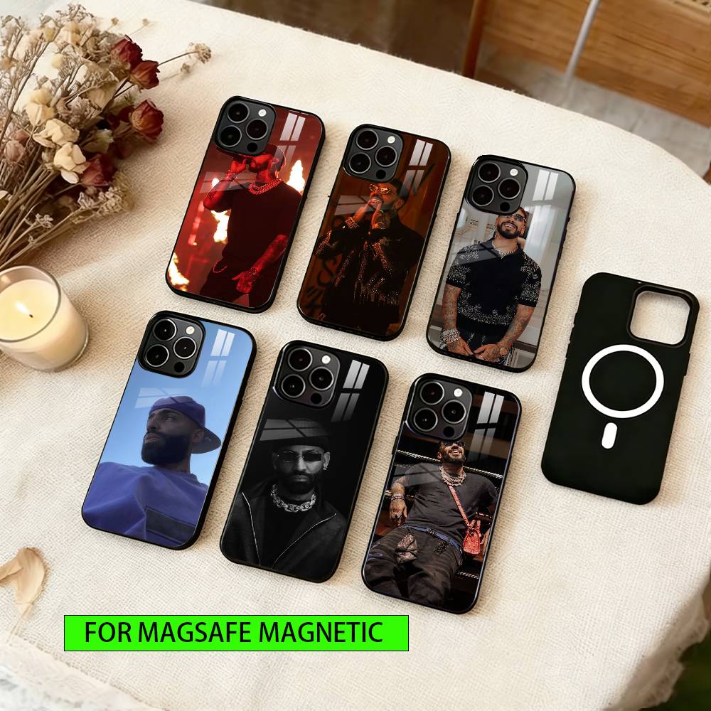 Arcangel Phone Case For iPhone17,16,15,14,13,12,11 Plus,Pro Magnetic For Magsafe Wireless Charging