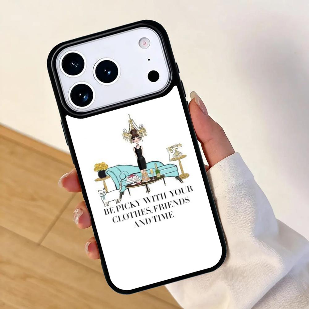 New York Lady Girl Mobile Phone Case for IPhone 17 AIR 16pro Max 15 14 13 12 11 Bumper Cover