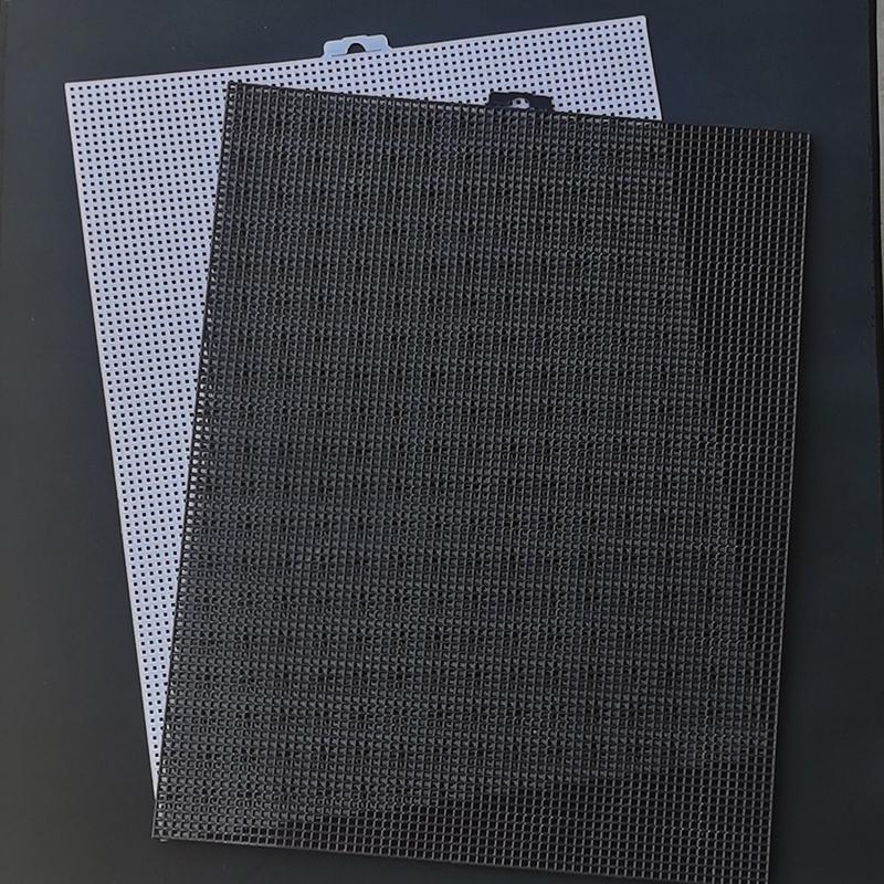 Plastic Sheets 14Count Plastic Mesh Fabric Plastic Cross Stitch Canvas Eye Mesh For Embroidery Diy Handicraft Knit