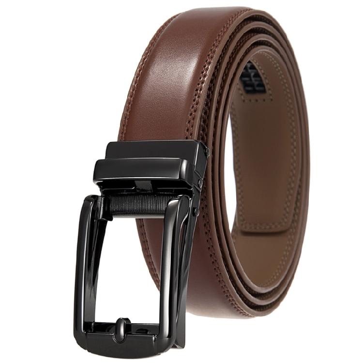 Stylish Genuine Leather Belt Unisex Accessory Perfect for Work or Social Gatherings Gift for Husband Boyfriend