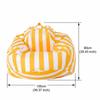 Waterproof Fabric Lazy Lounger Sofa Lightweight Floor Cushion Comfortable Bean Bag Chair  Balcony