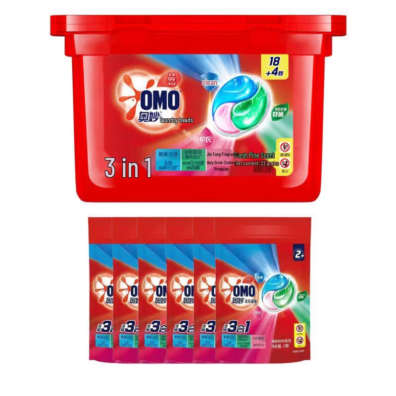 OMO Fresh Eucalyptus Laundry Pods
