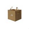 Foldable Trash Can, Large Capacity Storage Bin, Outdoor Camping, Waterproof Small Khaki