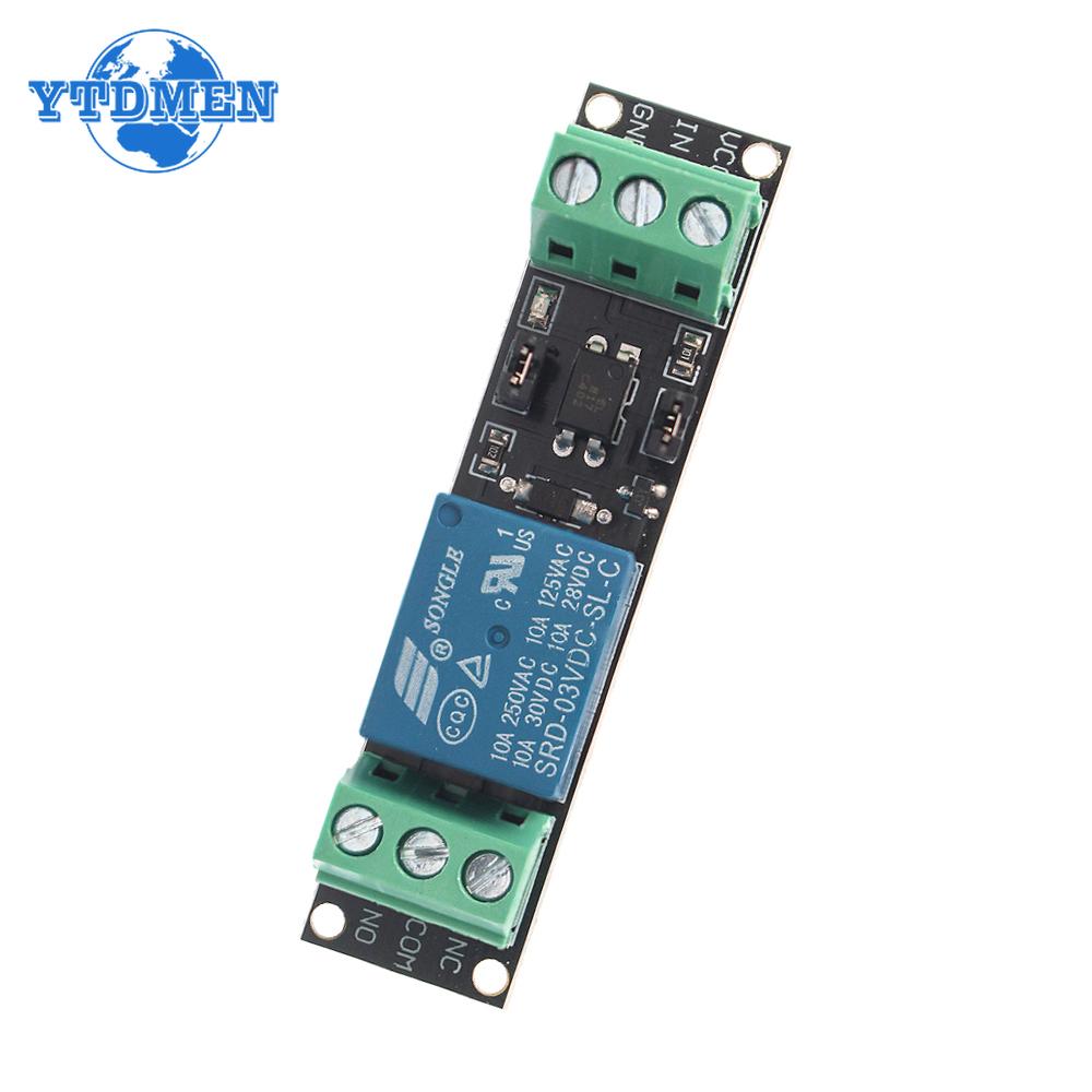 1 Channel DC 3V Relay Isolated Drive Control Module High Level Drive Board for Arduino