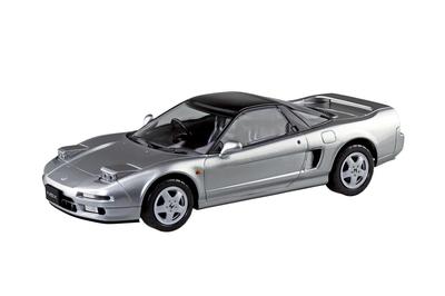 Aoshima Bunka Kyozai Scale Rakupla Snap Kit Honda NA1 NSX Sebring Silver Plastic Model Kit (AOSHIMA) 1/32 No. 19-SS Pre-Colored (Automobile)