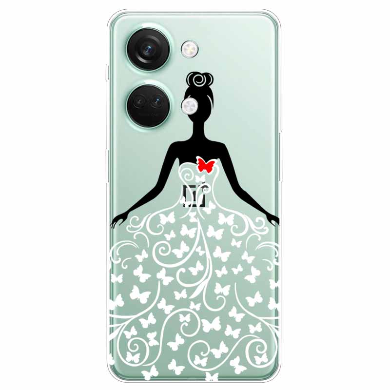 For One Plus Nord 3 5G Case TPU Soft Clear Owl Dog Transparent Funda For Oneplus Nord 3 2023 Silicone Slim Shell 1 + Nord3 Capa