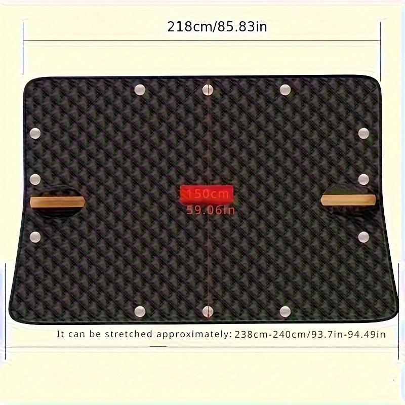 Magnetic Car Cover Thickened Winter Frost Protection Cover UV Snow And Dust Protective Cover Vehicle Accessories as photo