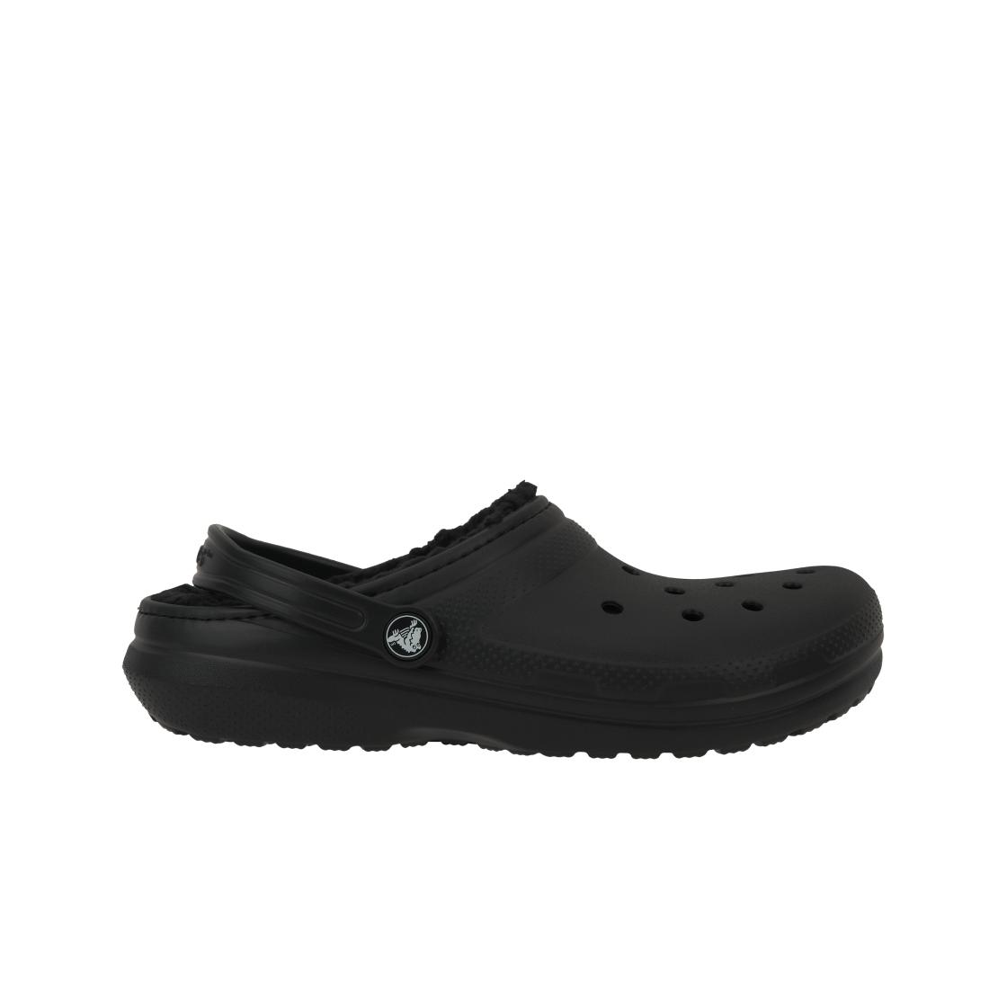 Crocs Classic Lined Clog Детские Черные Детские Кроссовки 207010-060 29-30