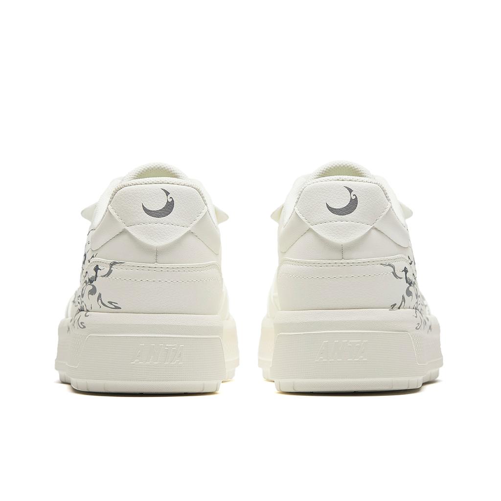 Anta Skateboard Shoes Women's Ivory White 922618097-4