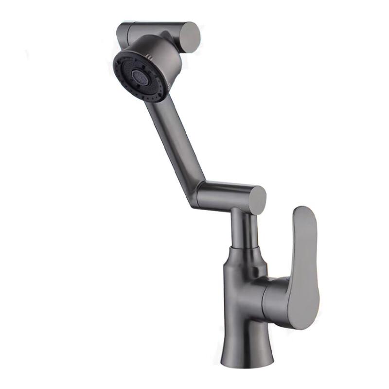 Xuanyong Stainless Steel 4-Mode Swivel Kitchen Faucet
