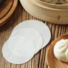 Set of 500 Disposable Round Steamer Paper Non-Stick Liners for Steaming Bread For Dumplings Buns Cakes and More