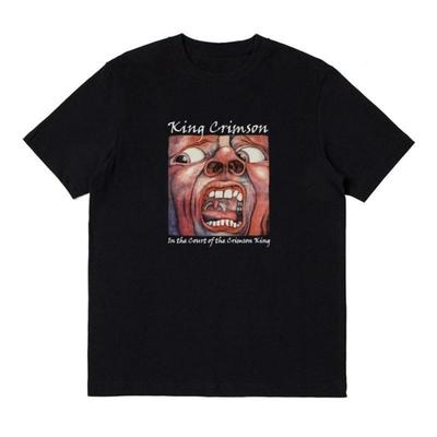2025 Heavy Cotton Summer Crimson King, Future Science Alliance Loose Short Sleeve Printed Tee Women Men Cotton T-Shirt