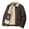 Men's Cross-Border Corduroy Lapel Jacket - Autumn/Winter Trendy Thickened Casual Coat