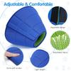 Soft Dog Cone Collar Alternative - Adjustable Comfort Cone,Suitable for large-scale/Medium/Small Dog,Stop Licking After Surgery,Comfortable Fabric