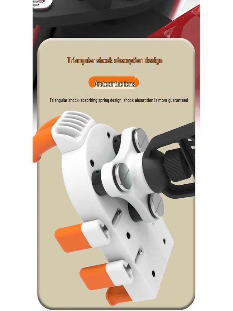 2025 Shockproof Anti-Shake Eight Claw Phone Holder for Electric Vehicles, Motorcycles, and Bicycles
