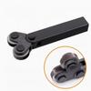 Knurling Set Mesh Knurling Tool Holder / Straight Wheel Single Double Wheel 0.4-2.0mm Pich Liner Pitch Knurl Set Lathe Cutter