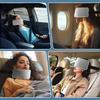 2Pcs Travel Pillow Neck Support Cervical Pillow Adjustable Head Support Strap Portable Soft Head Pillow for Airplanes and Cars