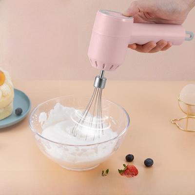 Wireless Mini Electric Egg Beater: Handheld, Rechargeable Household Whisk for Baking and Whipped Cream