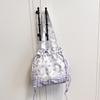 Summer Fresh Sweet Plaid Bow Nylon Bag 2026 Hot Sale Newest Niche Design Gentle Lace Shoulder Bag For Girls