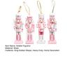 4Pcs Wooden King Soldier Figurine Cartoon Soldier Statue Sculpture Home