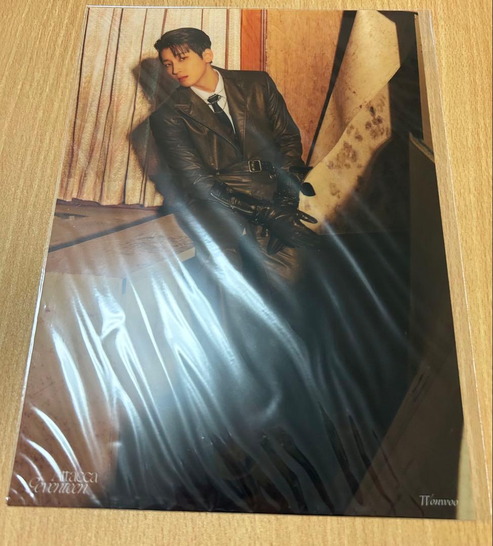 [USED] SEVENTEEN Attacca Clear Poster - Wonwoo