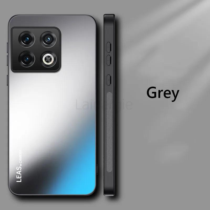 Stoßfest AG Mattes Weiches TPU+PC Mattes Rückseiten Cover Für OnePlus 10 Pro OnePlus10 Pro Handyhülle Hülle