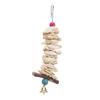 Cuttlebone Toys Hanging Parrot Chewing Toys with Bell for African Greys Parrots Budgie25cm/9.8in