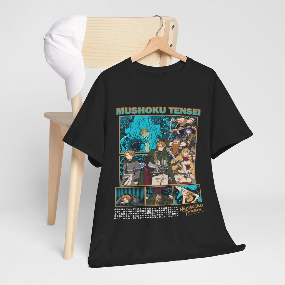 Mushoku Tensei Tshirt Migurida Jobless Reincarnation Horror Anime Shirt Gift