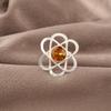 Citrine Gemstone Jewelry, 925 Sterling Silver Ring, Handmade Gorgeous Silver Ring, Designer Silver Ring For Thanksgiving Gift